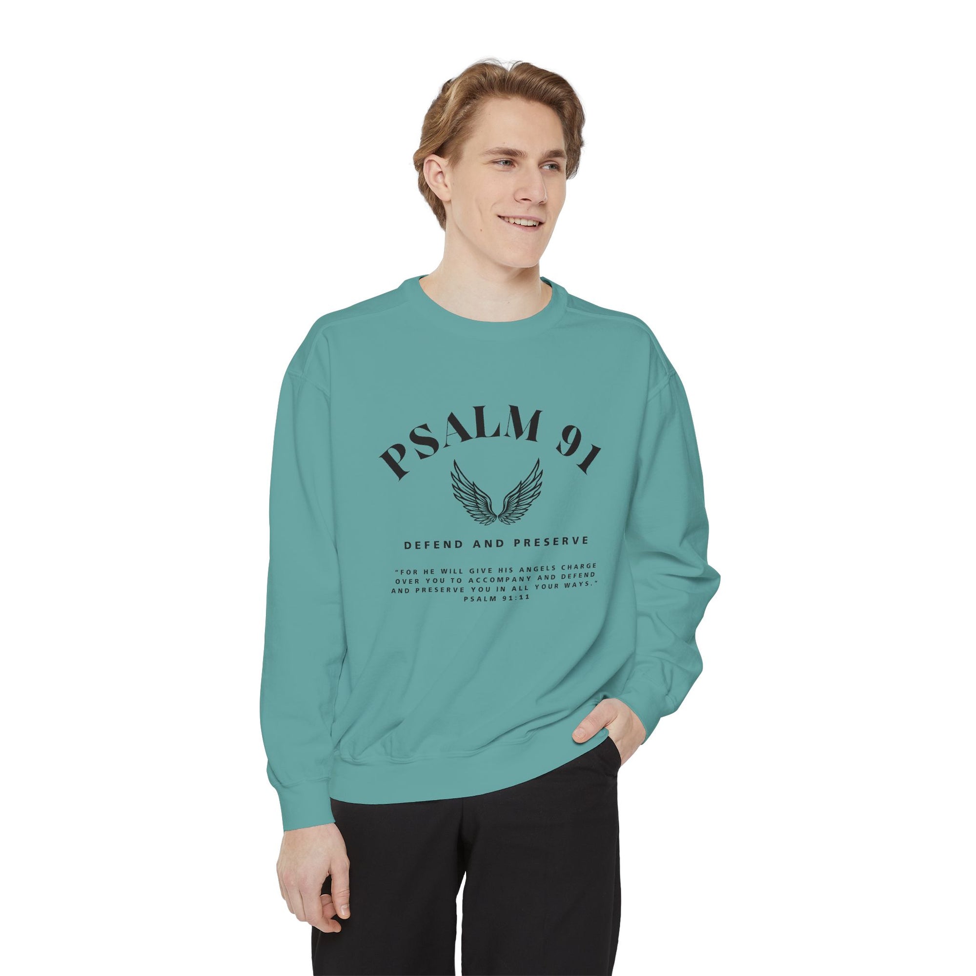 Psalm 91 Inspirational Sweatshirt