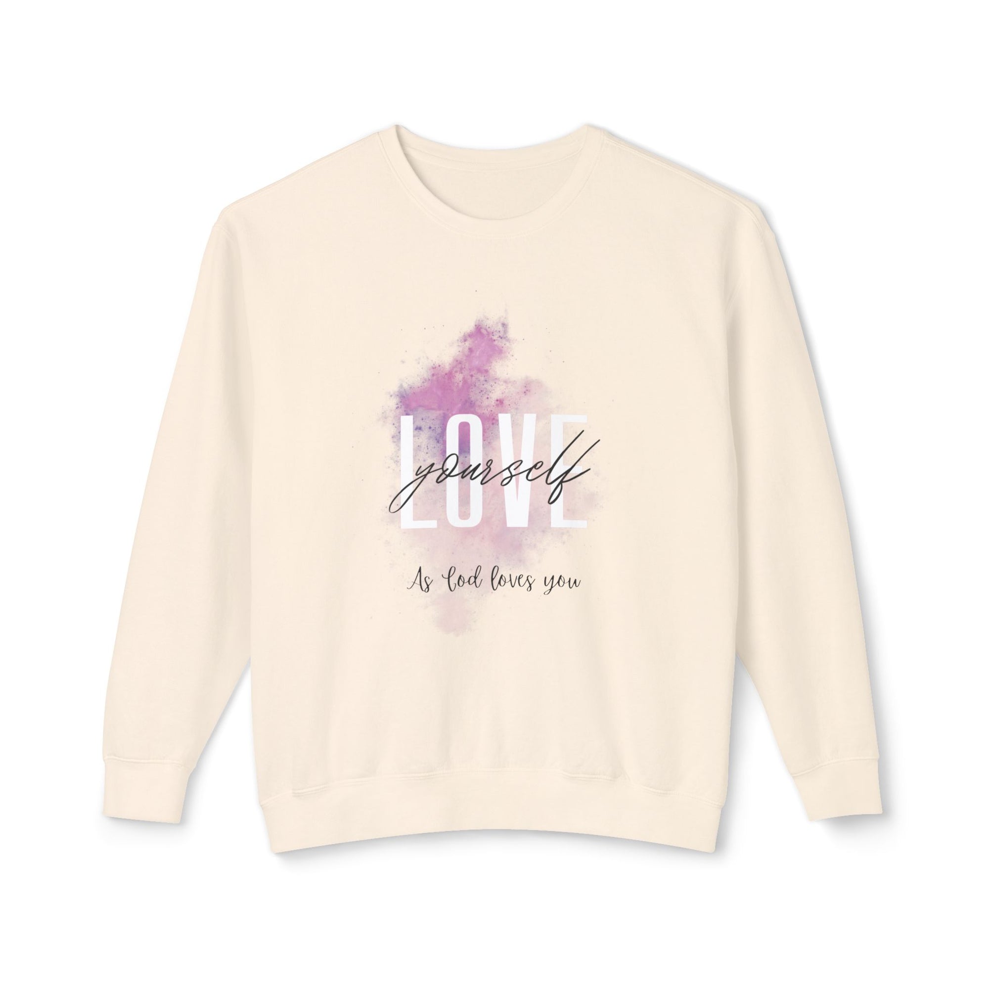 Love Like Christ Sweatshirt - Unisex Lightweight Crewneck