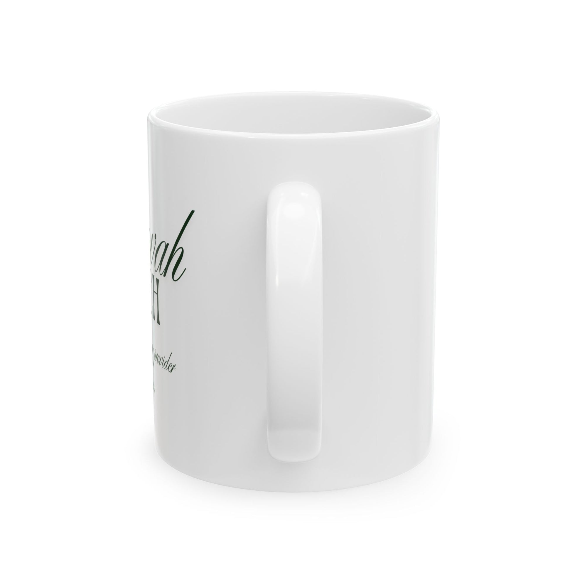 Jehovah Jireh Reminder God Will Provide Ceramic Coffee Cup