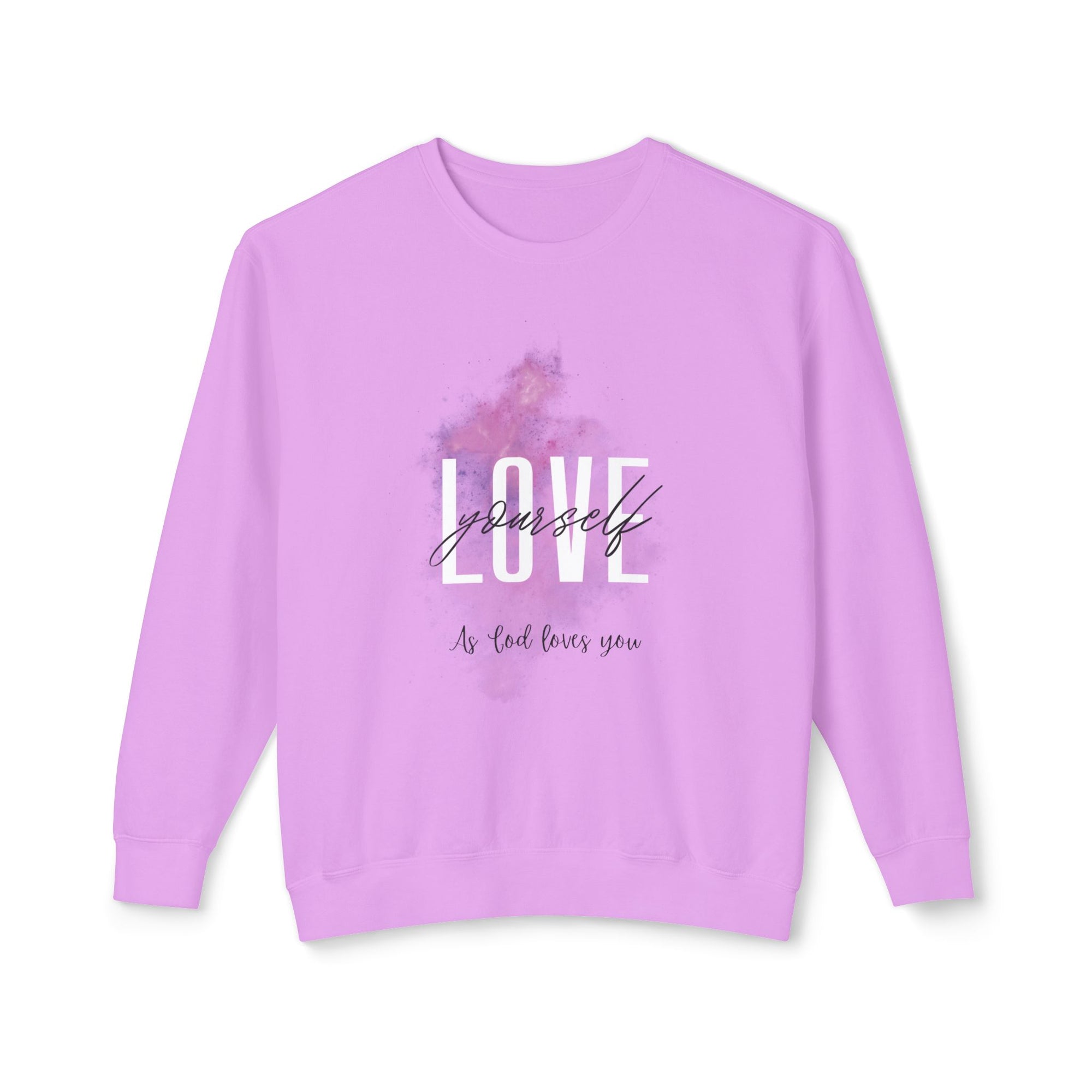 Love Like Christ Sweatshirt - Unisex Lightweight Crewneck