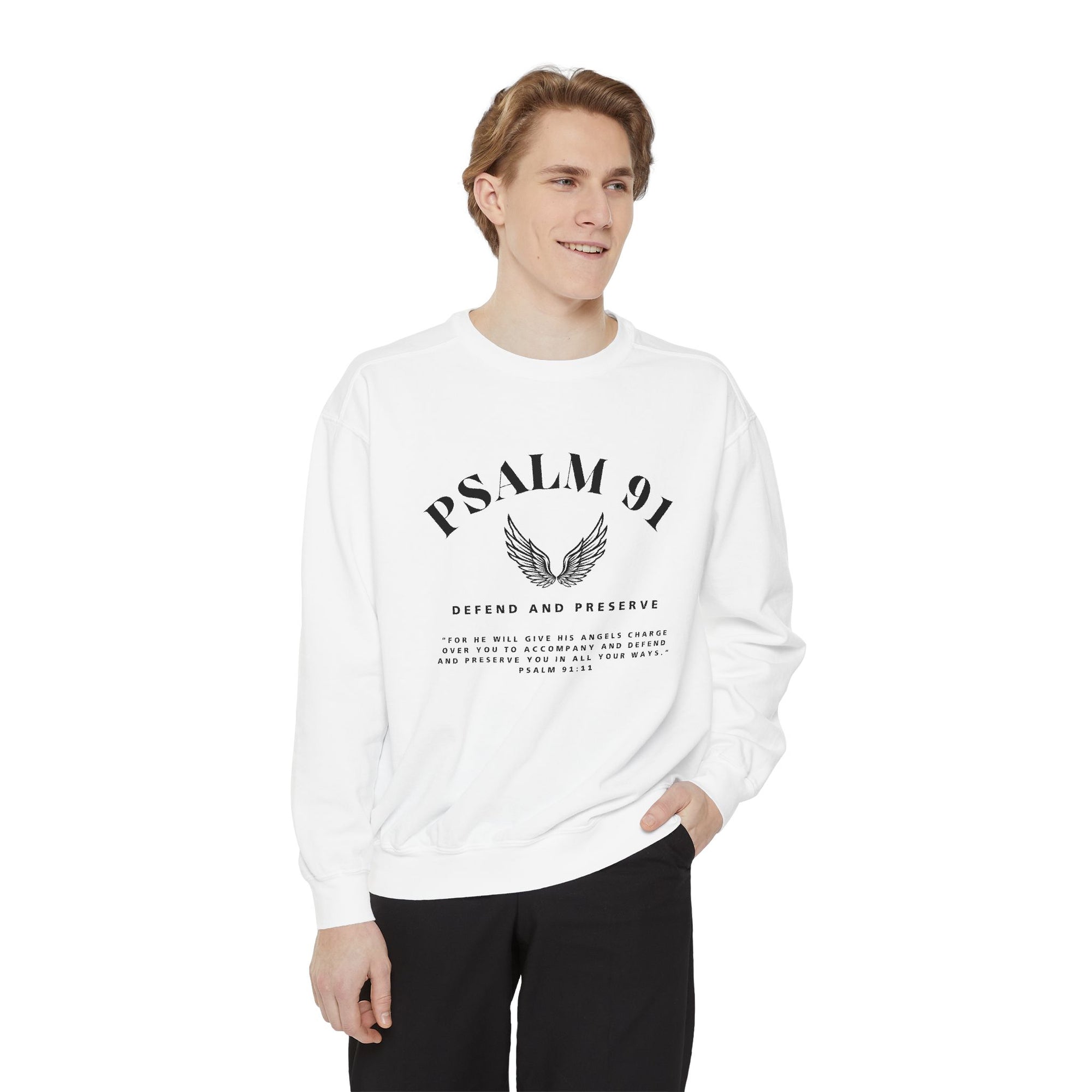 Psalm 91 Inspirational Sweatshirt