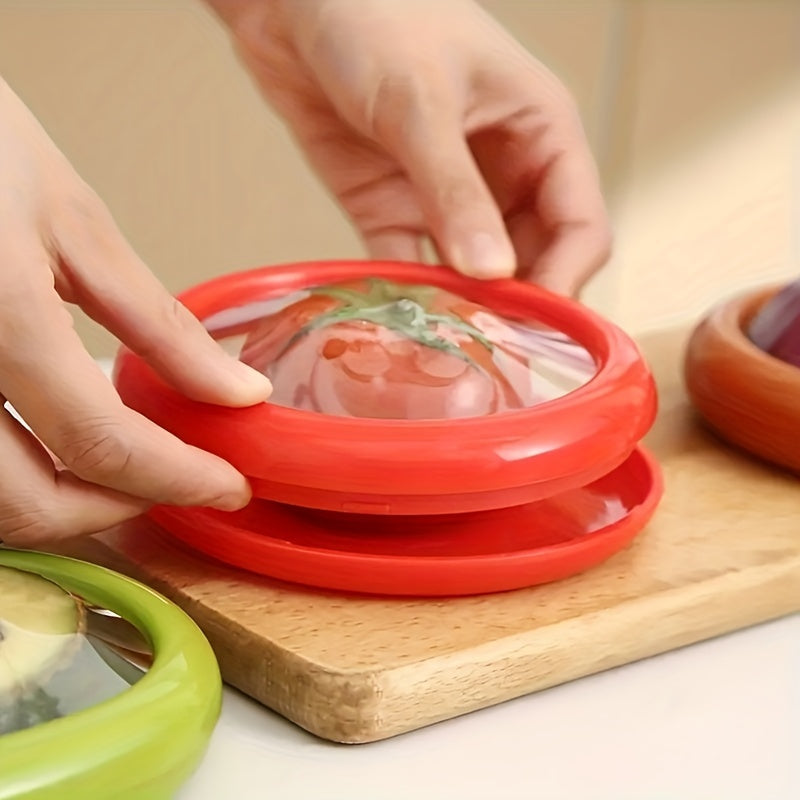 Reusable Transparent Food Preservation Box Set  4 Pieces
