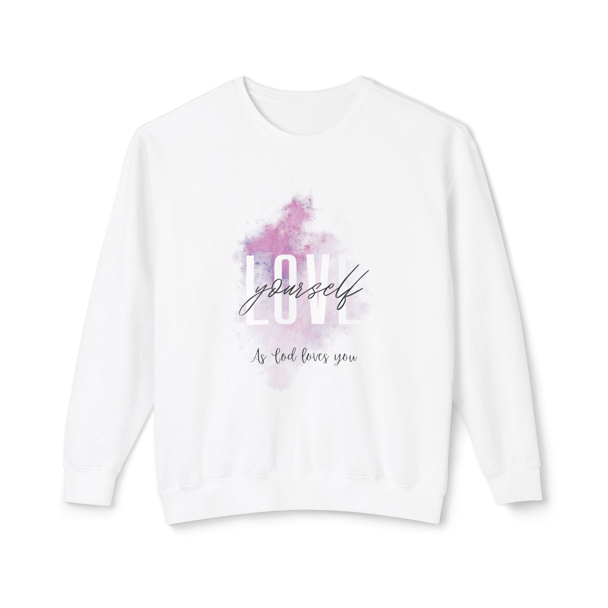 Love Like Christ Sweatshirt - Unisex Lightweight Crewneck