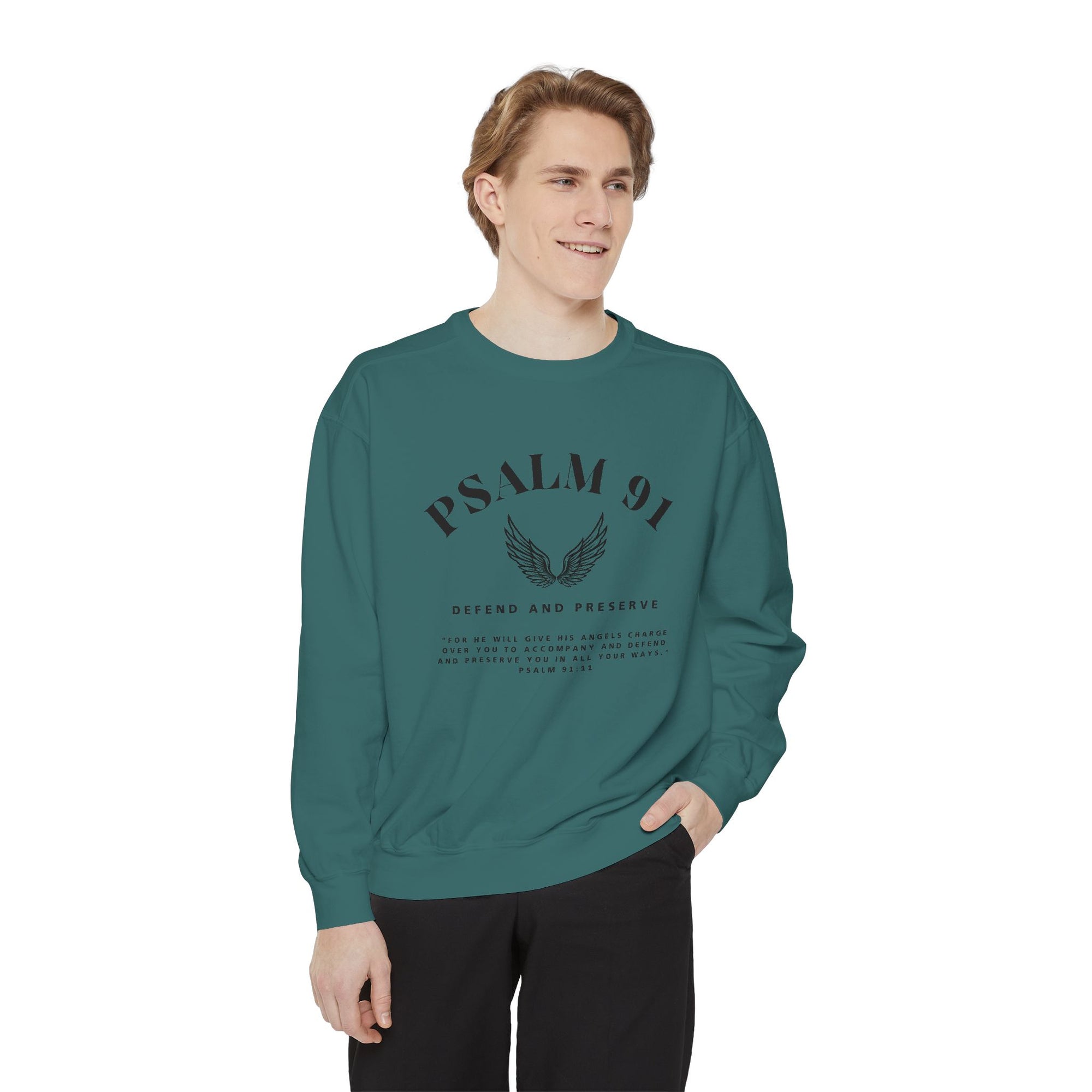 Psalm 91 Inspirational Sweatshirt